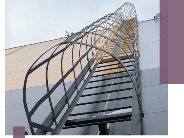 Изготовление и монтаж пожарных лестниц в Кушве профессионально