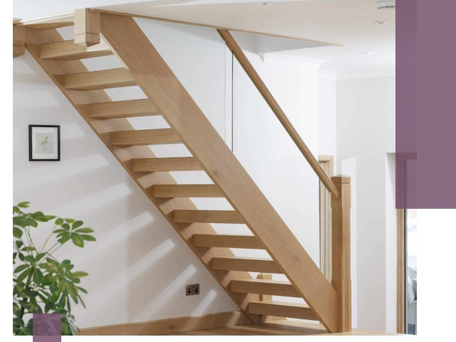 Изготовление деревянных лестниц под ключ в Кушве для дома