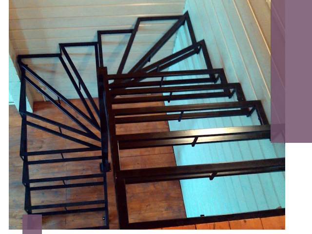 Изготовление металлических лестниц любой сложности в Кушве