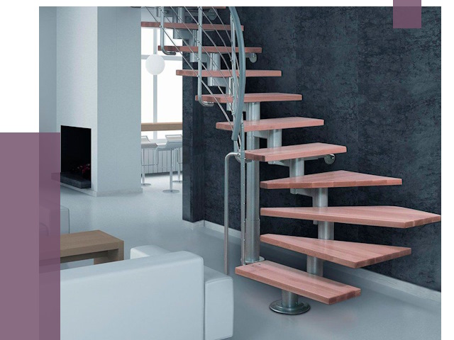 Модульные лестницы в Кушве от 16937 руб. — купить в ПРОЛЁТ-Кшв