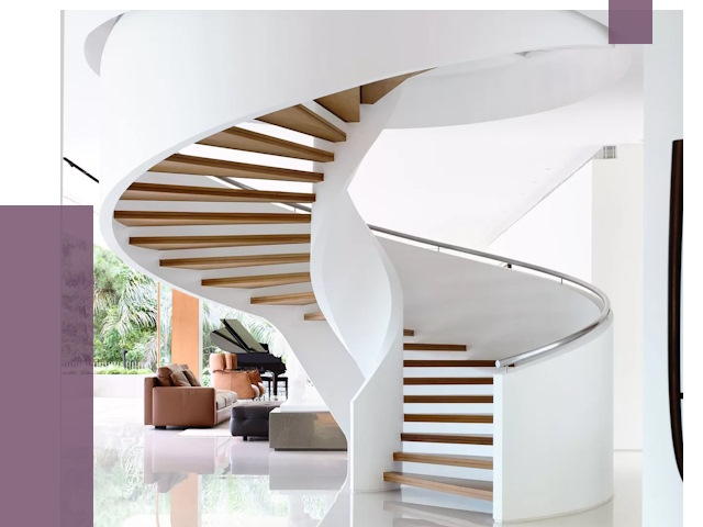 Винтовые лестницы в Кушве под ключ от 48759 руб. | ПРОЛЁТ-Кшв