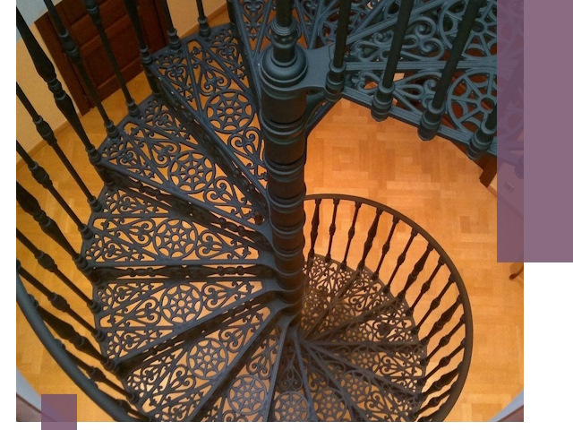 Винтовые лестницы под ключ в Кушве: производство и монтаж