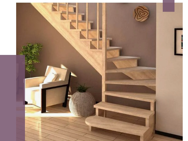 Изготовление Г-образных лестниц в Кушве от 18990 руб. 