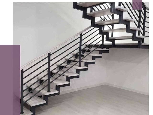 Лестницы на металлокаркасе под ключ в Кушве от 12831 руб. | ПРОЛЁТ-Кшв