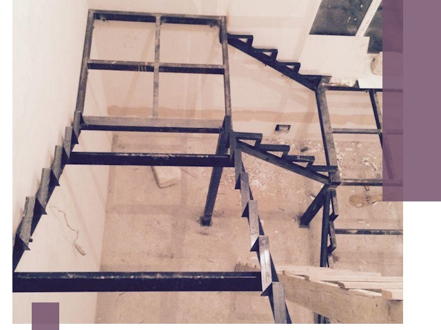 Монтаж лестниц на металлокаркасе в Кушве быстро и качественно