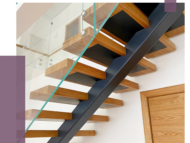 Лестницы на монокосоуре в Кушве от 18990 руб. под ключ | ПРОЛЁТ-Кшв