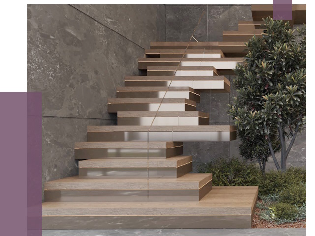 Современные лестницы в Кушве от 13858 руб. | ПРОЛЁТ-Кшв