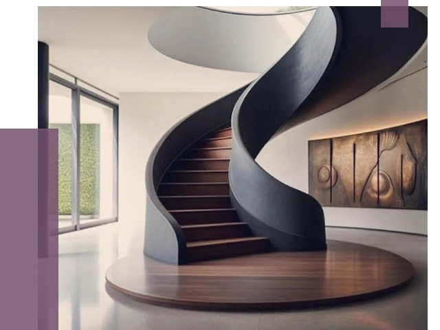 Элитные лестницы под заказ в Кушве от 189903 руб. — ПРОЛЁТ-Кшв