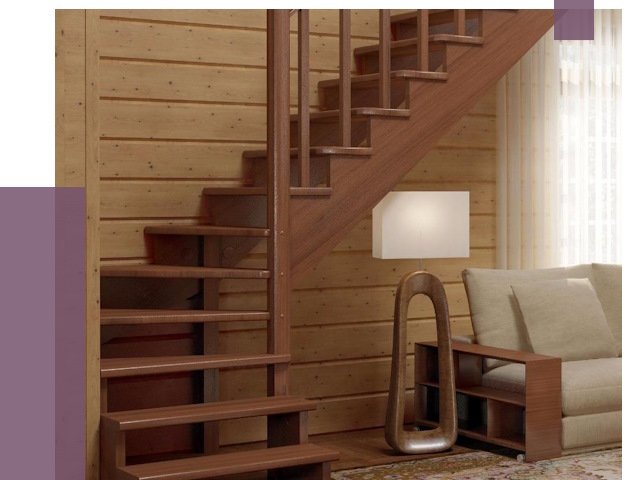 Лестницы эконом класса в Кушве от 18323 руб. бюджетные решения