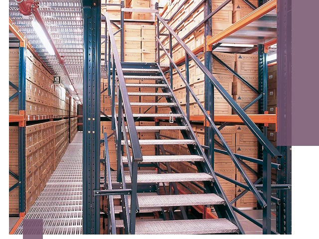 Лестницы складские прочные и безопасные под ключ в Кушве