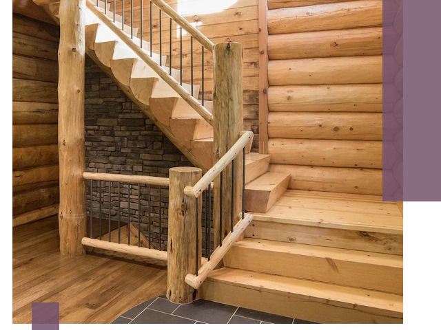 Лестницы в баню под заказ и профессиональный монтаж в Кушве