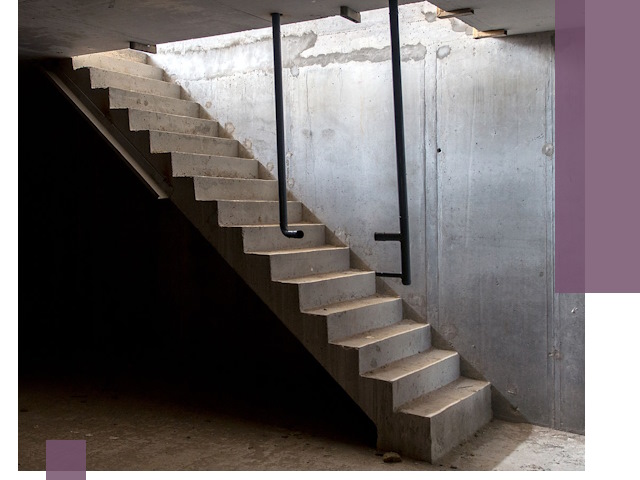 Изготовление и монтаж лестниц в подвале в Кушве