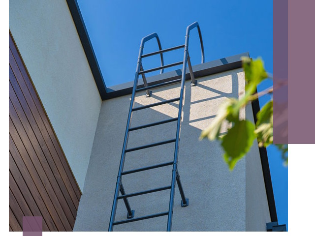 Лестницы на крышу в Кушве — изготовление, монтаж, демонтаж