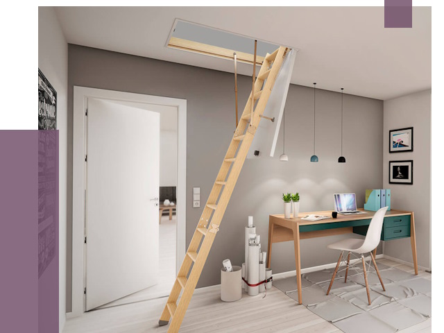 Чердачные лестницы в Кушве — от 14628 руб. | ПРОЛЁТ-Кшв