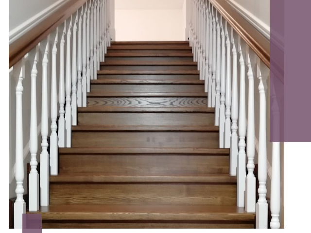 Лестницы из ясеня на заказ в Кушве — изготовление и монтаж