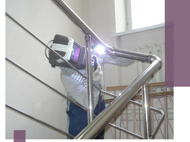 Монтаж перил и ограждений качественно в Кушве