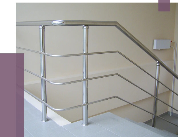 Алюминиевые перила в Кушве от 6364 руб. под ключ | ПРОЛЁТ-Кшв