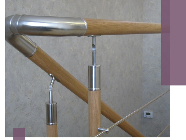 Комбинированные перила на заказ в Кушве — монтаж и производство