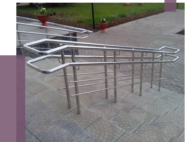 Перила для инвалидов в Кушве от 7617 руб. под ключ | ПРОЛЁТ-Кшв