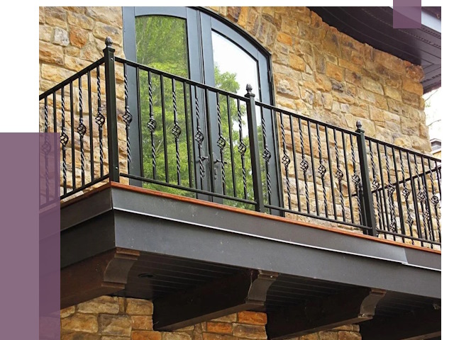 Балконные ограждения в Кушве от 8058 руб. — купить | ПРОЛЁТ-Кшв