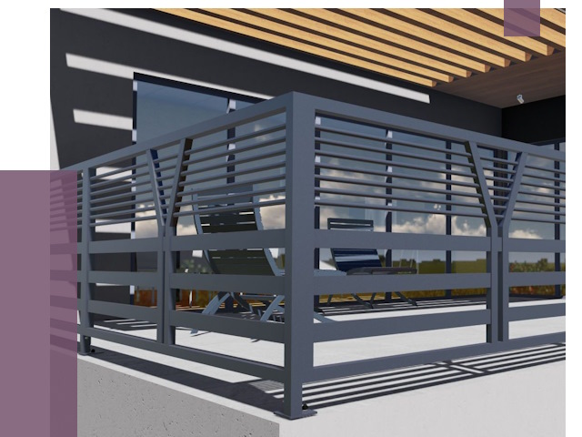 Изготовление балконных ограждений в Кушве от 10778 руб. | ПРОЛЁТ-Кшв