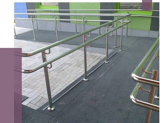 Ограждения пандусов в Кушве от 4363 руб. монтаж | ПРОЛЁТ-Кшв