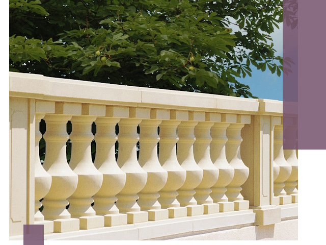 Установка балюстрады в Кушве: изготовление и монтаж под ключ