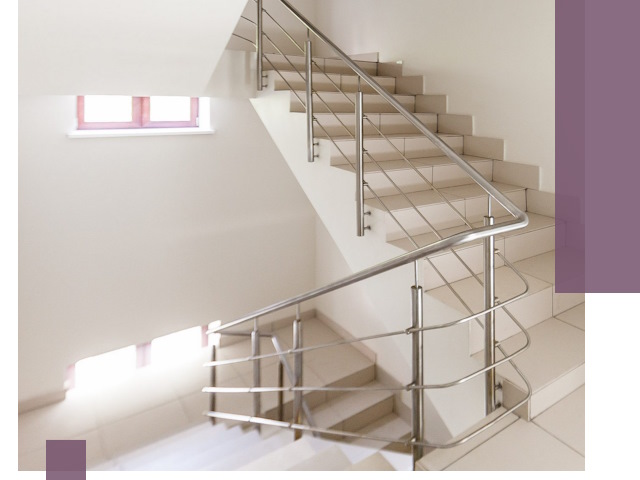 Установка и замена перил в подъезде в Кушве