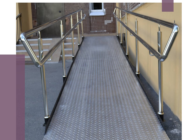 Пандусы в Кушве от 12318 руб. — установка для инвалидов | ПРОЛЁТ-Кшв