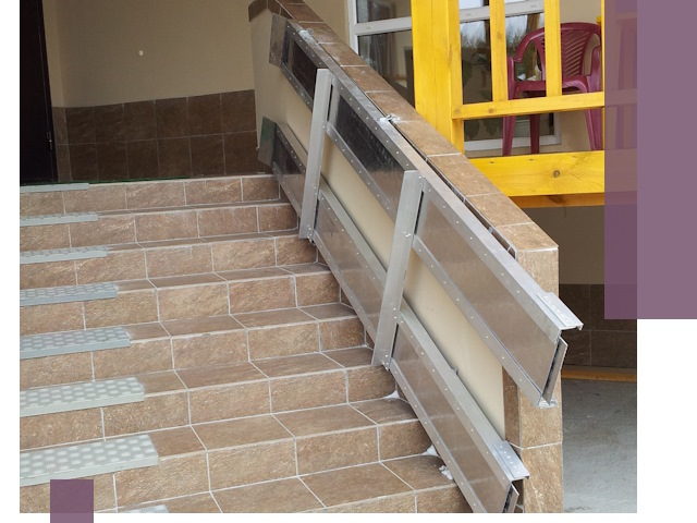 Откидные пандусы под ключ в Кушве — монтаж и демонтаж