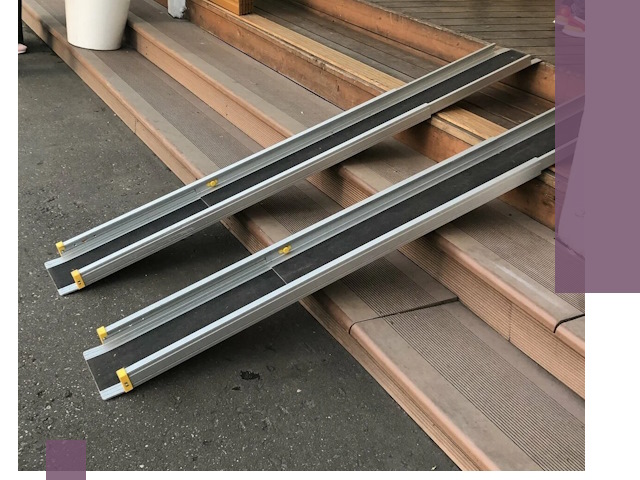 Телескопические пандусы под ключ в Кушве — изготовление и монтаж