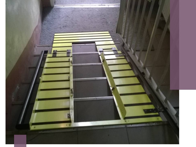 Профессиональный монтаж пандуса в подъезд в Кушве