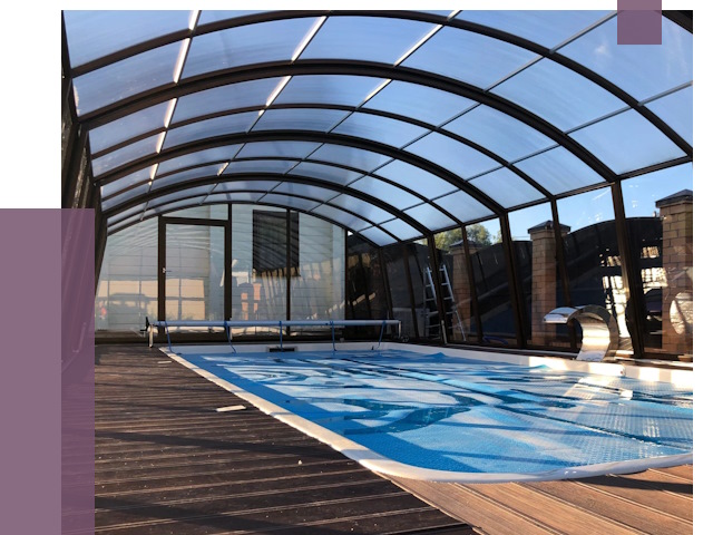 Навесы для бассейна в Кушве от 16835 руб. под ключ | ПРОЛЁТ-Кшв