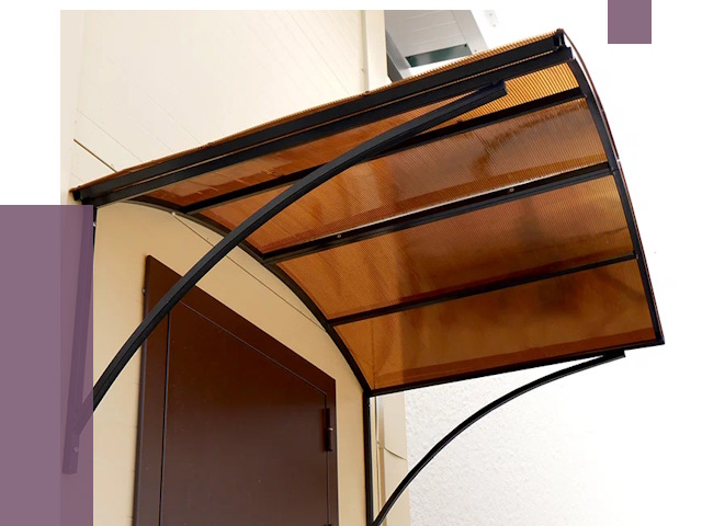 Недорогие козырьки в Кушве от 7617 руб.  | ПРОЛЁТ-Кшв