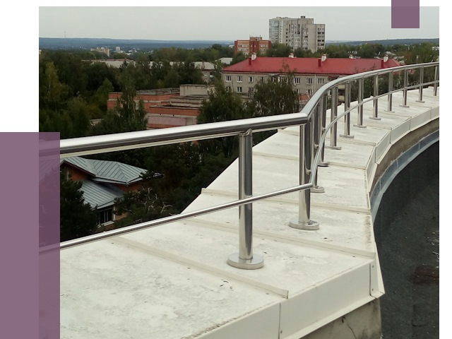 Парапеты и ограждения кровли в Кушве от 4979 руб. 