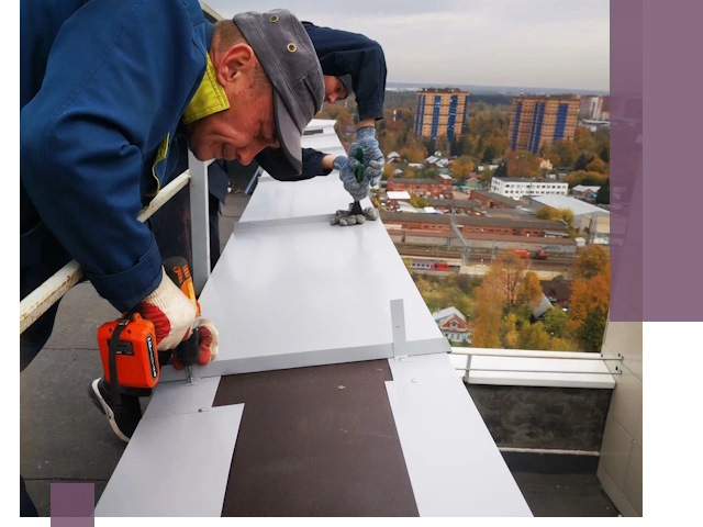 Монтаж парапетов в Кушве — установка прочных металлических ограждений