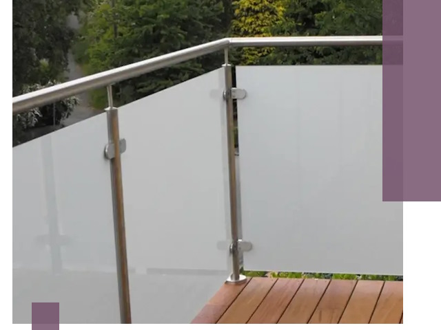 Алюминиевые парапеты для балконов и террас в Кушве