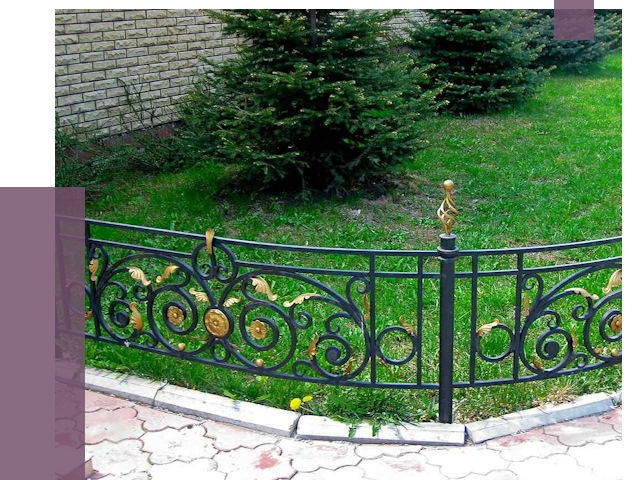 Кованые газонные ограждения в Кушве от 7647 руб. — ПРОЛЁТ-Кшв