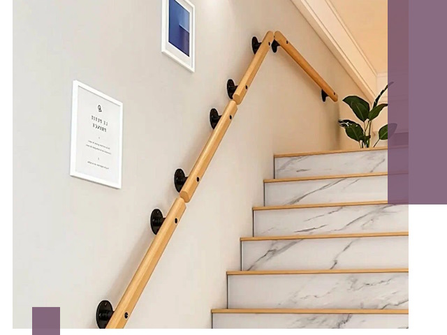 Поручни металлические и деревянные под ключ в Кушве