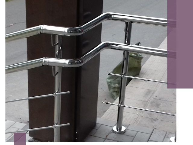 Монтаж поручней из нержавеющей стали в Кушве качественно и быстро